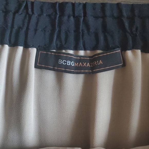 ๐ 2X HOST PICK ๐ BCBG MaxAzria Sequins Silk Skirt - Picture 15 of 15